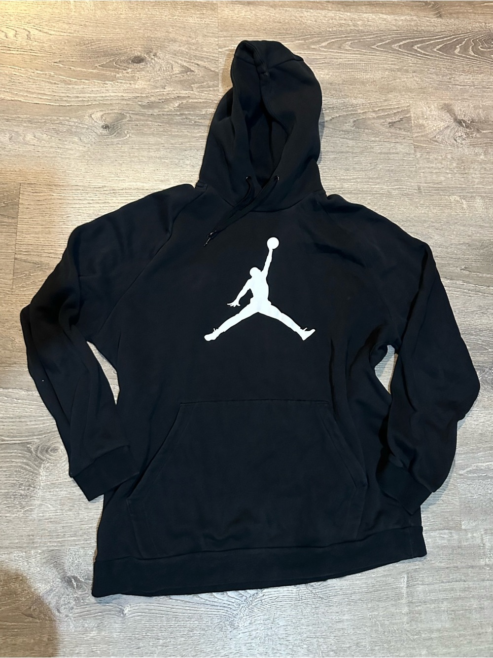 Nike Jordan Black Pullover Hoodie Jumpman Logo XXL